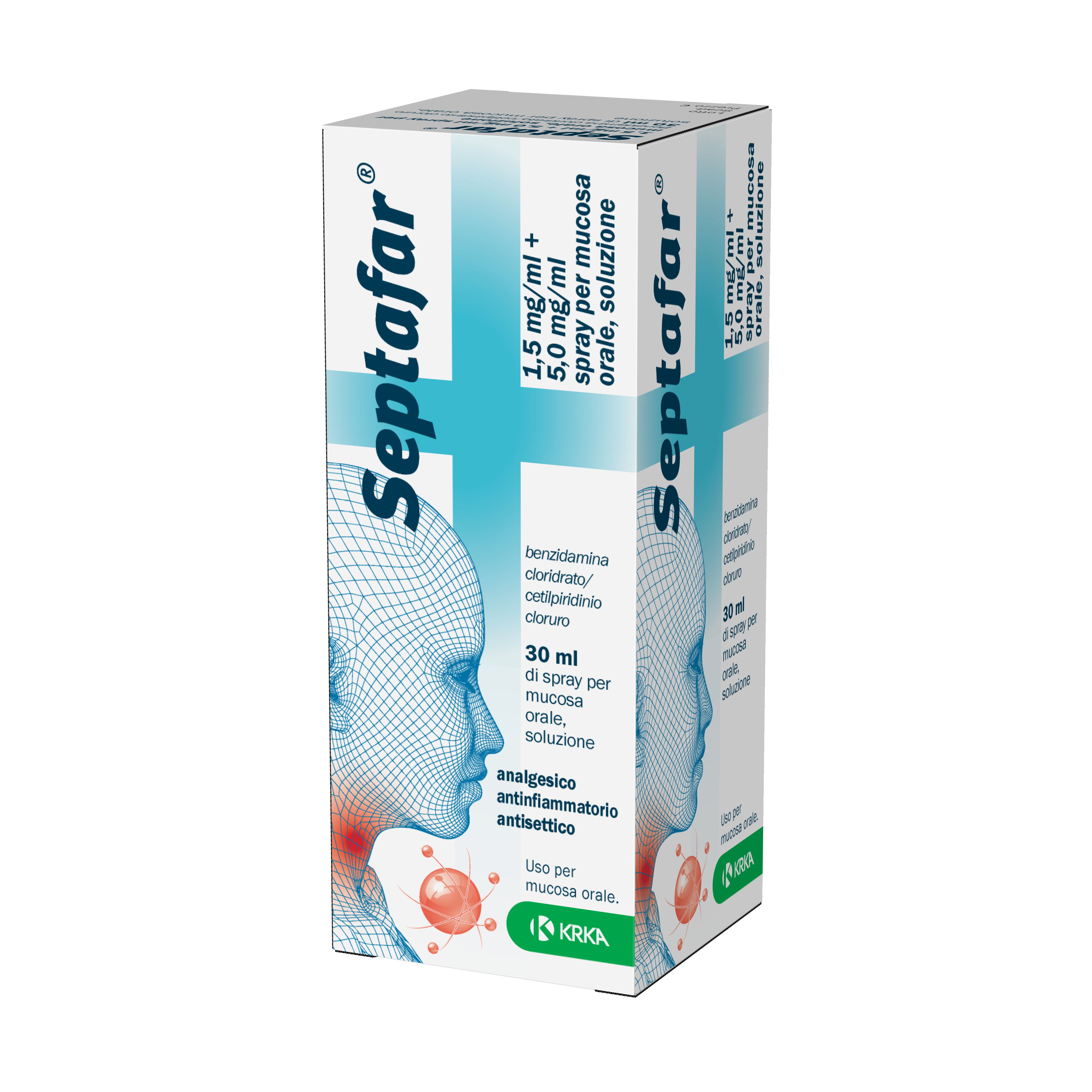 SEPTAFAR*SPRAY 1FL 30ML 250ER - Farmacianumberone.it