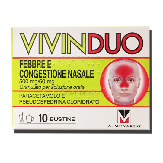 VIVINDUO FEBBRE CONG NAS*10BS - Farmacianumberone.it