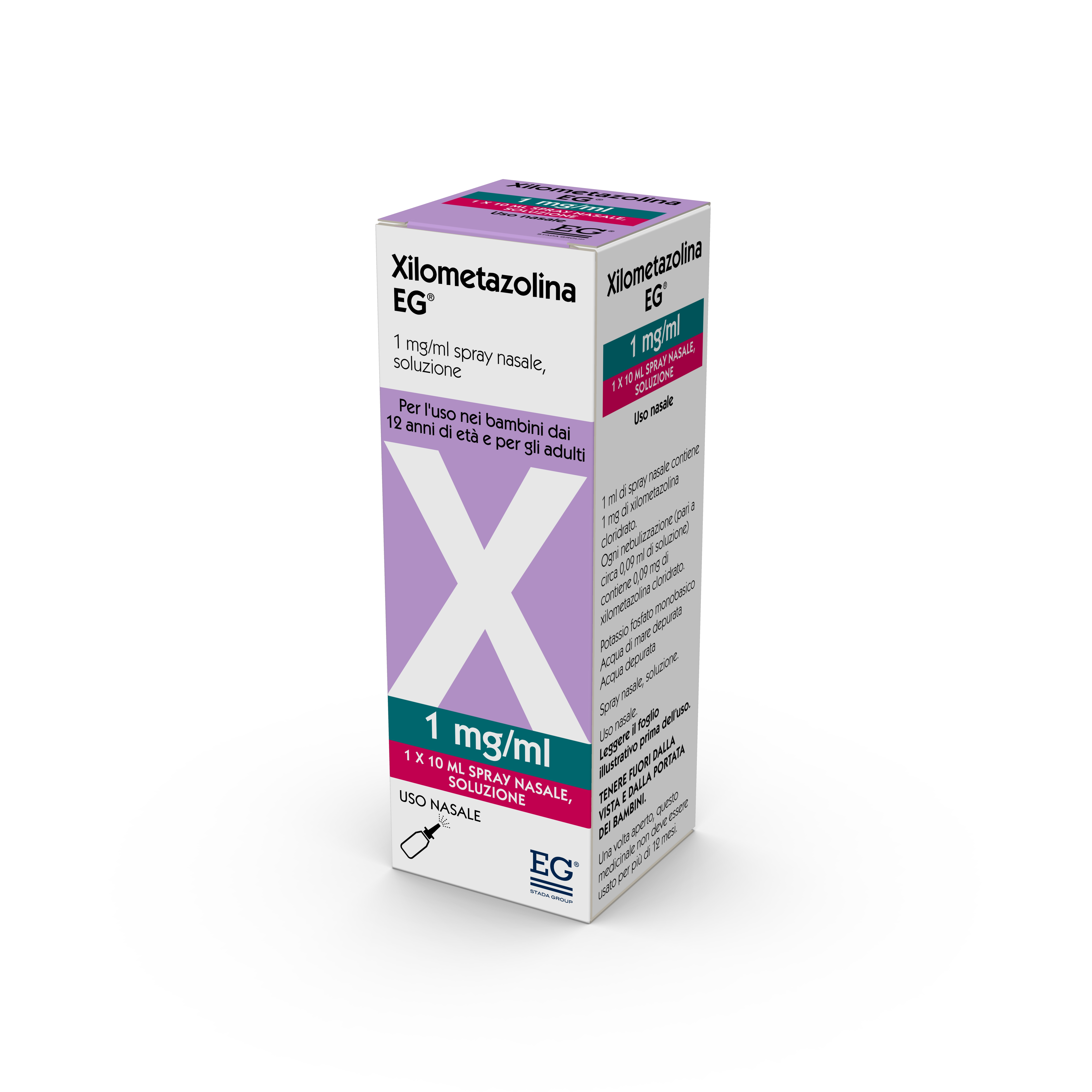 XILOMETAZOLINA EG*SPR10ML 10MG - Farmacianumberone.it