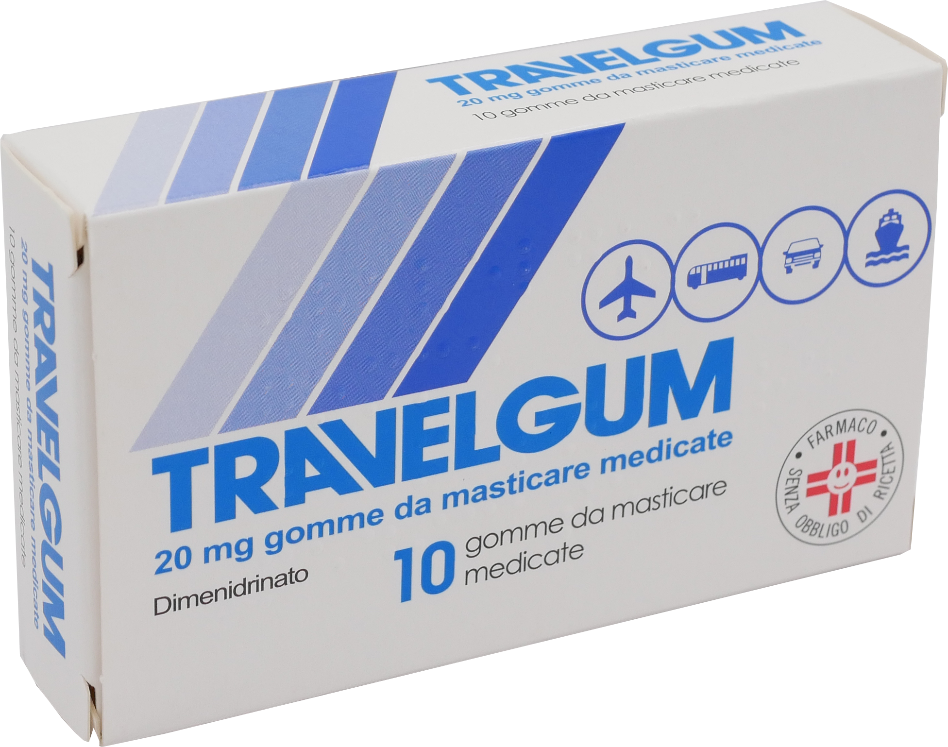 TRAVELGUM*10GOMME MAST 20MG - Farmacianumberone.it