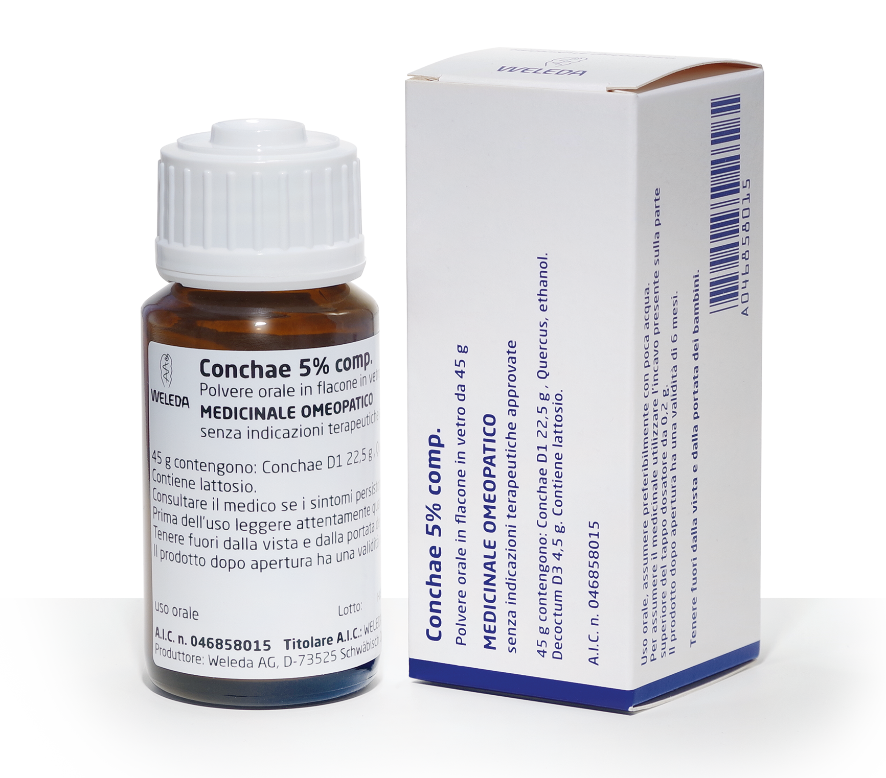 CONCHAE 5% COMP*OS POLV 45G - Farmacianumberone.it