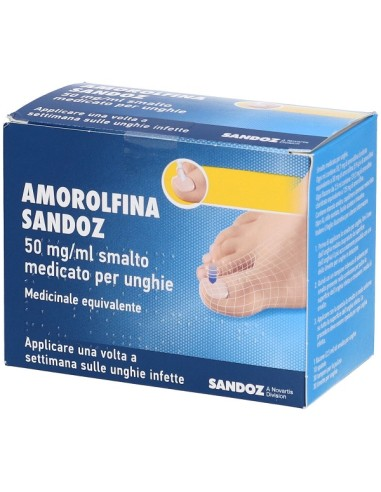 AMOROLFINA SAN*SMALTO 2,5ML - Farmacianumberone.it