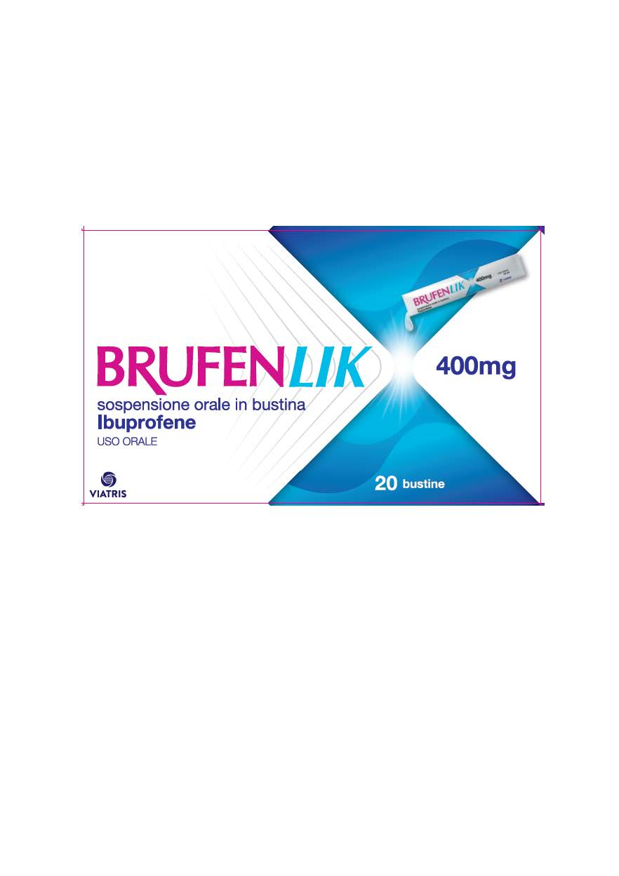 BRUFENLIK*20BUST 400MG 10ML - Farmacianumberone.it
