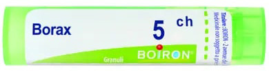 BORAX 5 CH GRANULI - Farmacianumberone.it