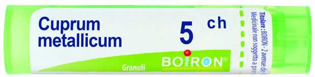 CUPRUM METALLICUM 5 CH GRANULI - Farmacianumberone.it
