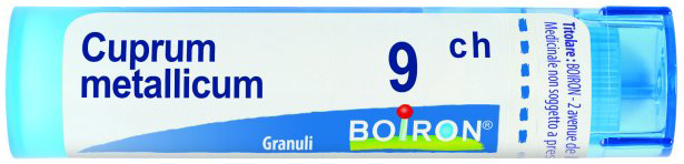 CUPRUM METALLICUM 9 CH GRANULI - Farmacianumberone.it