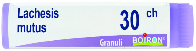 LACHESIS MUTUS 30 CH GLOBULI - Farmacianumberone.it