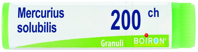 MERCURIUS SOLUBILIS 200 CH GLOBULI - Farmacianumberone.it