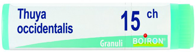 THUYA OCCIDENTALIS 15 CH GLOBULI 1G - Farmacianumberone.it