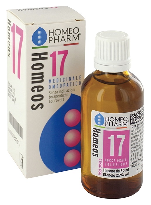 HOMEOS 17 GOCCE 50 ML - Farmacianumberone.it