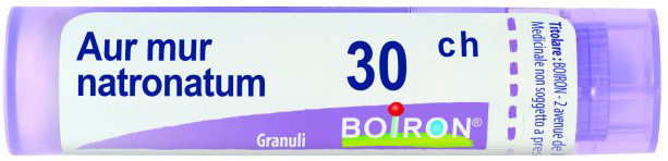 AURUM MURIATICUM NATR 30CH GRANULI - Farmacianumberone.it