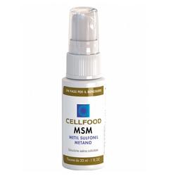 CELLFOOD MSM METIL SULFONIL METANO SOLUZIONE SALINA COLLOIDALE 30 ML - Farmacianumberone.it