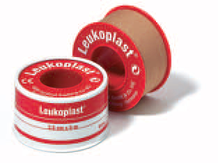 CEROTTO CHIRURGICO PER FISSAGGIO MEDICAZIONI IN ROCCHETTO LEUKOPLAST SUPPORTO VISCOSA COLOR PELLE MASSA ADESIVA CAUCCIU' OSSIDO DI ZINCO 2,5X500CM - Farmacianumberone.it