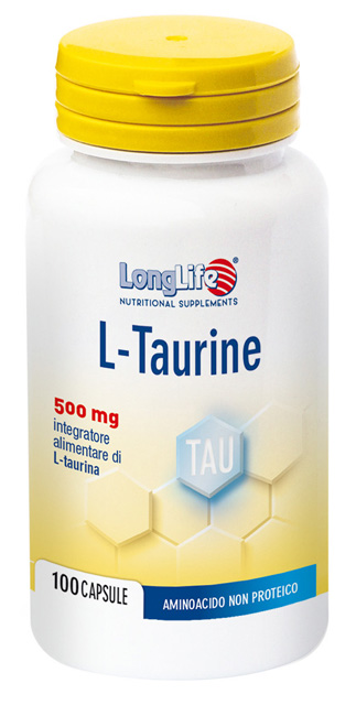 LONGLIFE LTAURINE 500 MG 100 CAPSULE - Farmacianumberone.it