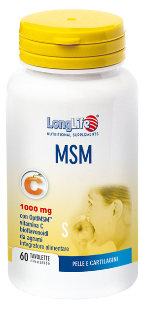 LONGLIFE MSM 1000 MG 60 TAVOLETTE - Farmacianumberone.it