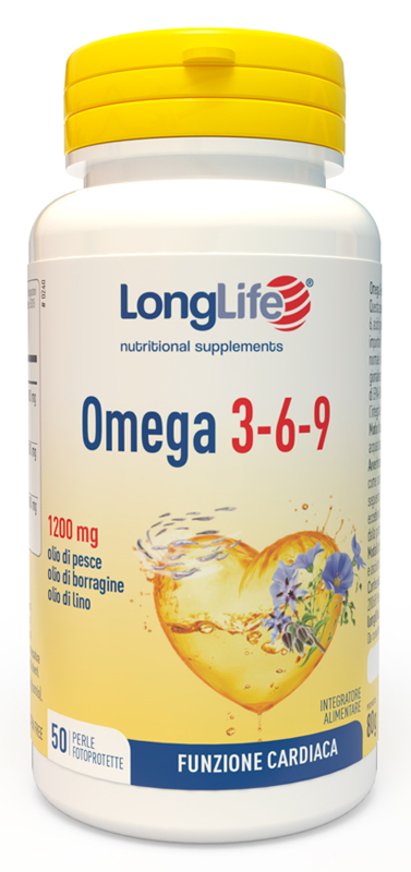 LONGLIFE OMEGA 3 6 9 50 PERLE - Farmacianumberone.it
