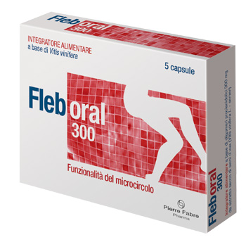 FLEBORAL 300 5 CAPSULE - Farmacianumberone.it