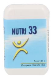NUTRI 33 60 COMPRESSE - Farmacianumberone.it