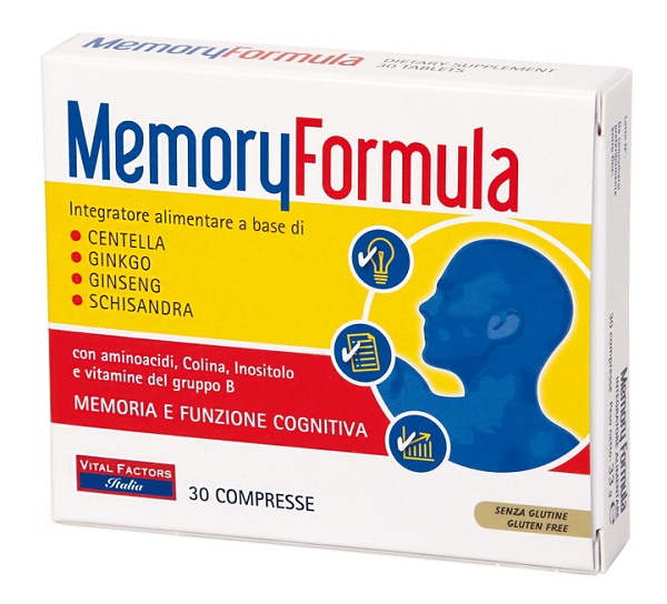 MEMORY FORMULA 30 COMPRESSE - Farmacianumberone.it
