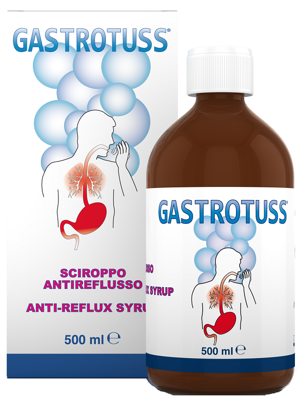 SCIROPPO ANTIREFLUSSO GASTROTUSS 500 ML - Farmacianumberone.it