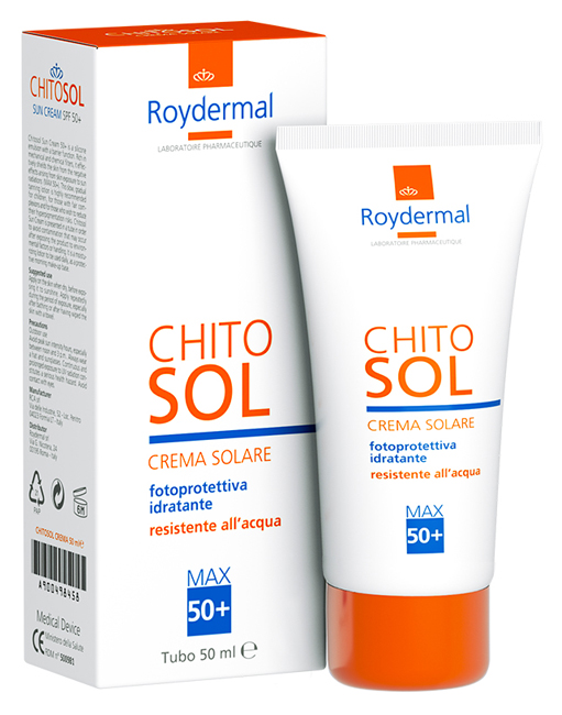 CHITOSOL CREMA SOLARE FP 50+ TUBO 50 ML - Farmacianumberone.it