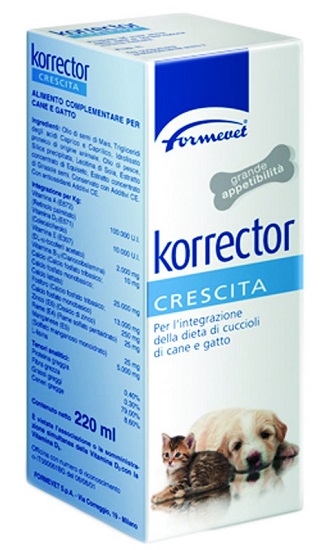KORRECTOR CRESCITA FLACONE 220 ML - Farmacianumberone.it