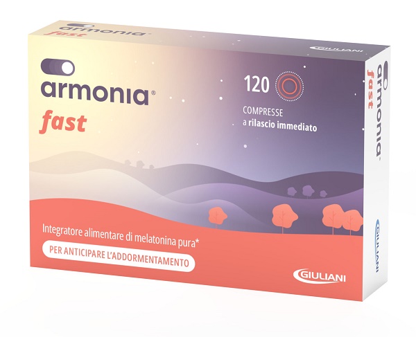 ARMONIA FAST 1 MG MELATONINA 120 COMPRESSE - Farmacianumberone.it