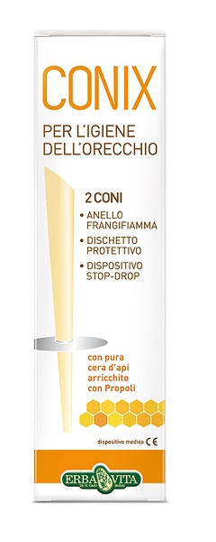 CONO CERA CONIX 2 PEZZI - Farmacianumberone.it