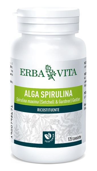ALGA SPIRULINA 125 TAVOLETTE 400 MG - Farmacianumberone.it