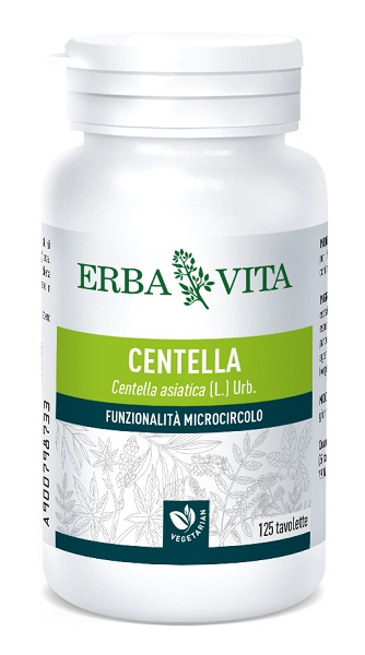 CENTELLA ASIATICA 125 TAVOLETTE 400 MG - Farmacianumberone.it