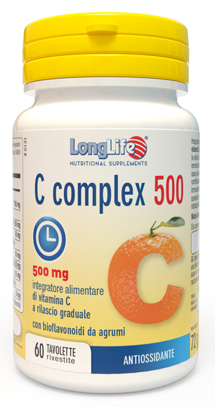 LONGLIFE C COMPLEX 500 TIME RELEASED 60 TAVOLETTE - Farmacianumberone.it