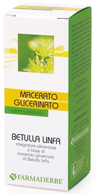 BETULLA LINFA MACERATO GLICERINATO 50 ML - Farmacianumberone.it