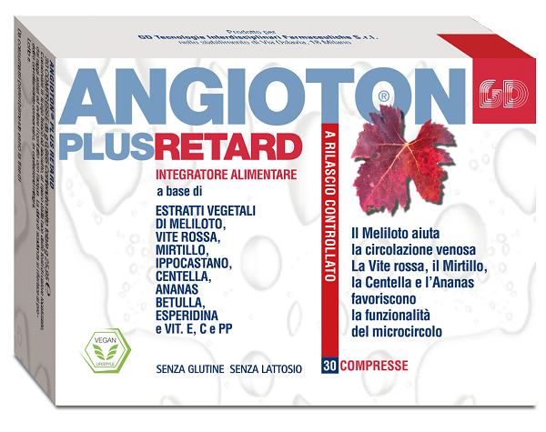 ANGIOTON PLUS RETARD 30 COMPRESSE - Farmacianumberone.it