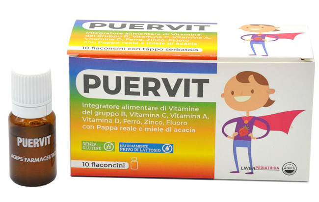 PUERVIT 10 FLACONCINI 10 ML - Farmacianumberone.it