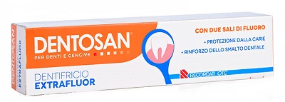 DENTOSAN EXTRAFLUOR DENTIFRICIO 75 ML - Farmacianumberone.it