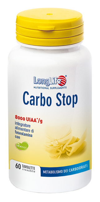 LONGLIFE CARBO STOP 60 TAVOLETTE RIVESTITE - Farmacianumberone.it