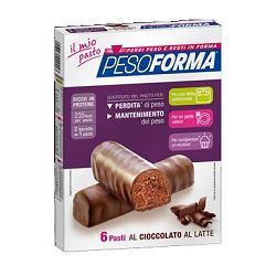 PESOFORMA BARRETTA CIOCCOLATO LATTE 12 X 31 G - Farmacianumberone.it
