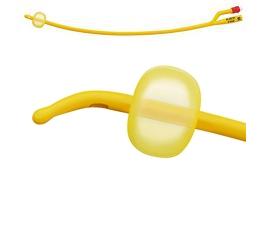 CATETERE FOLEY A MEDIA PERMANENZA  RUSCH GOLD PLUS A 2 VIE IN SILKOLATEX LATTICE-SILICONE PER ADULTO CH14 LUNGHEZZA 40 CM PUNTA CILINDRICA A 2 FORI PALLONCINO 5-15 ML 1 PEZZO - Farmacianumberone.it