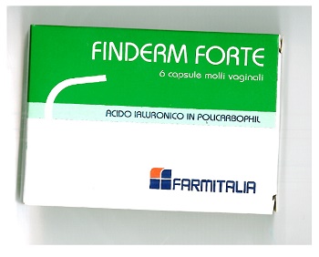 FINDERM FORTE CAPSULE MOLLI VAGINALI CONFEZIONE DA 6 PEZZI - Farmacianumberone.it