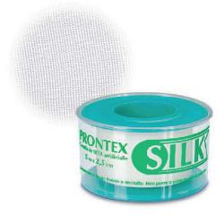 CEROTTO ROCCHETTO PRONTEX SILK SETA 2,5X500 CM - Farmacianumberone.it