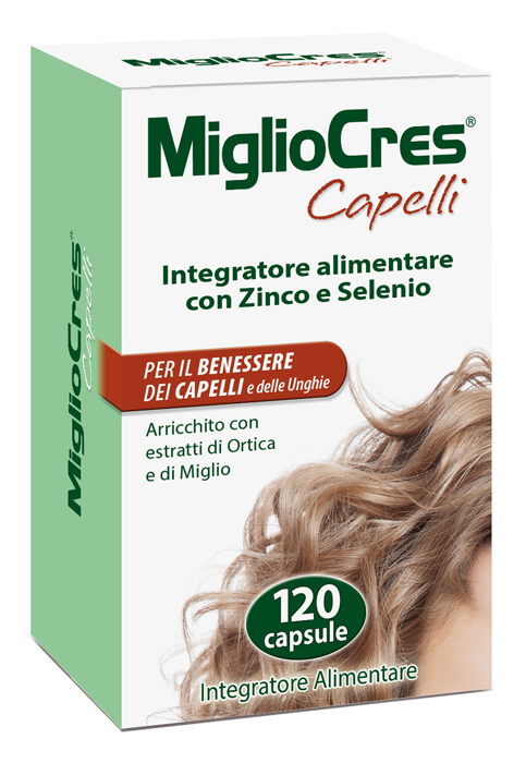 MIGLIOCRES CAPELLI 120 CAPSULE - Farmacianumberone.it