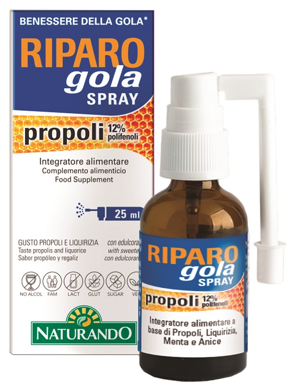 RIPARO GOLA SPRAY 25 ML - Farmacianumberone.it