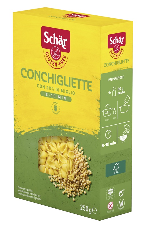 SCHAR CONCHIGLIE 250 G - Farmacianumberone.it