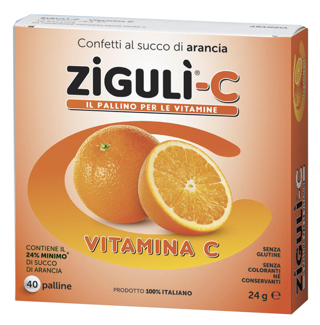 ZIGULI C ARANCIA 40 CONFETTI 24 G - Farmacianumberone.it
