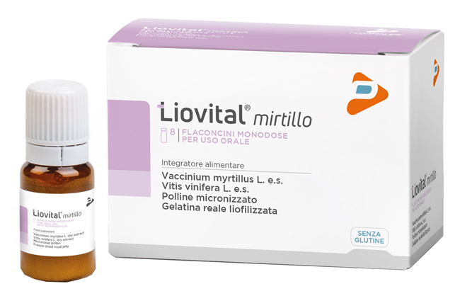 LIOVITAL MIRTILLO 8 FLACONCINI 10 ML - Farmacianumberone.it