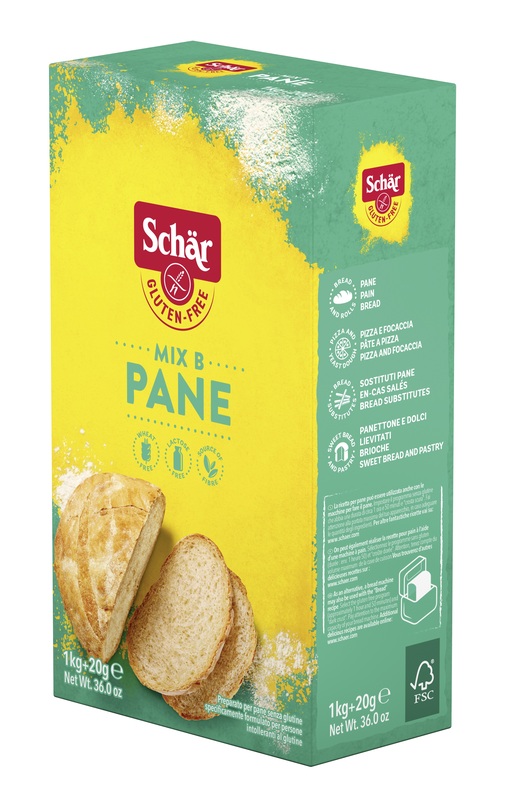 SCHAR MIX B PREPARATO PANE 1 KG - Farmacianumberone.it