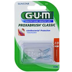 GUM PROXABRUSH CLASSIC 412 SCOVOLINO INTERDENTALE 8 PEZZI - Farmacianumberone.it