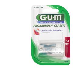 GUM PROXABRUSH CLASSIC 612 SCOVOLINO INTERDENTALE 8 PEZZI - Farmacianumberone.it