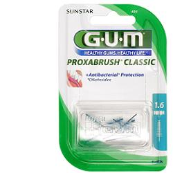 GUM PROXABRUSH CLASSIC 614 SCOVOLINO INTERDENTALE 8 PEZZI - Farmacianumberone.it