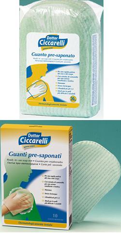 CICCARELLI GUANTO PRESAPONATO 10 PEZZI - Farmacianumberone.it